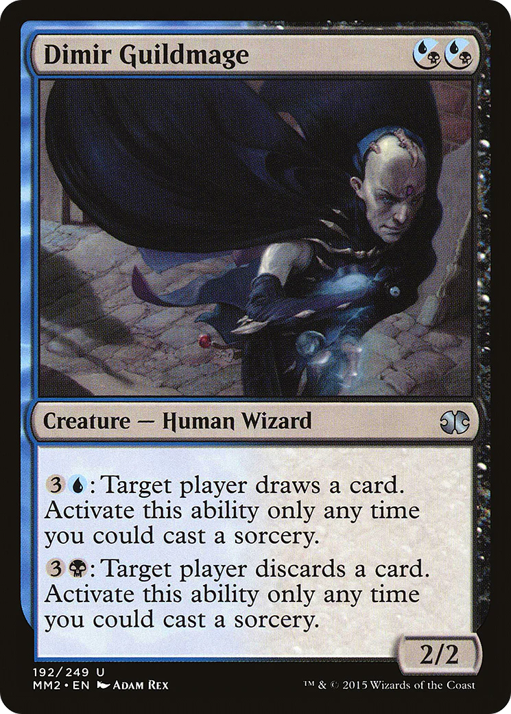 Dimir Guildmage (MM2-192)  Foil - Modern Masters 2015