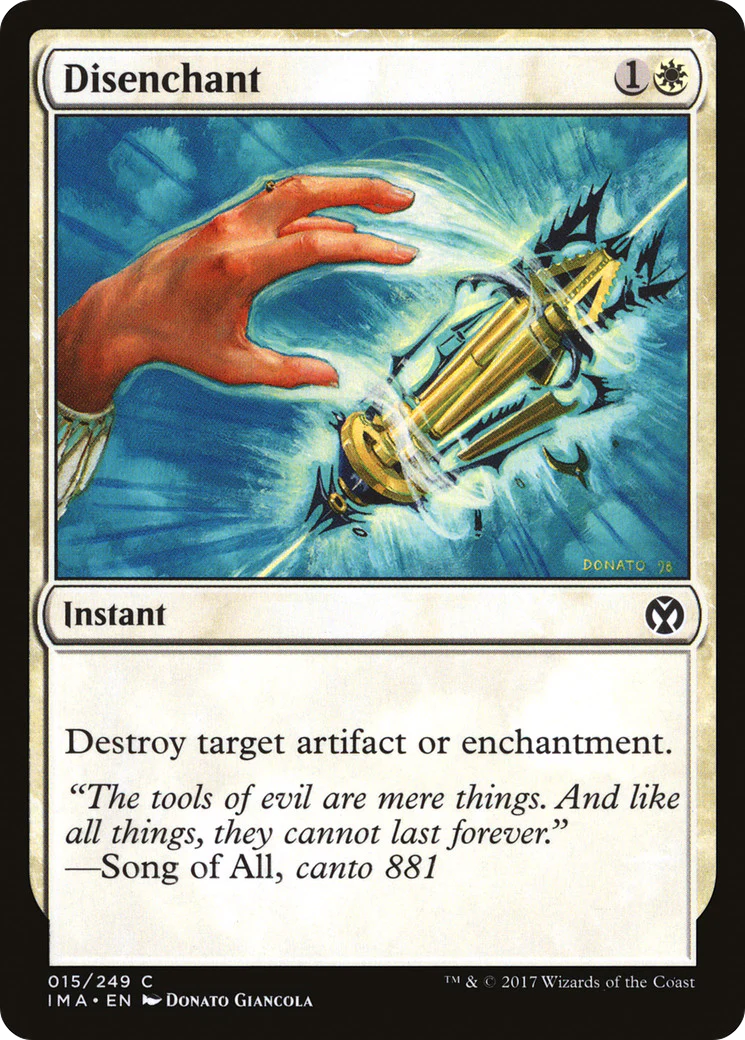 Disenchant (IMA-015)  Foil - Iconic Masters