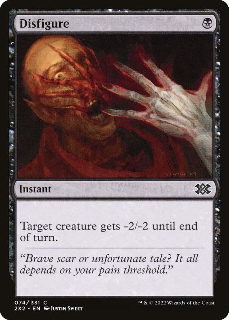 Disfigure (2X2-074)  - Double Masters 2022