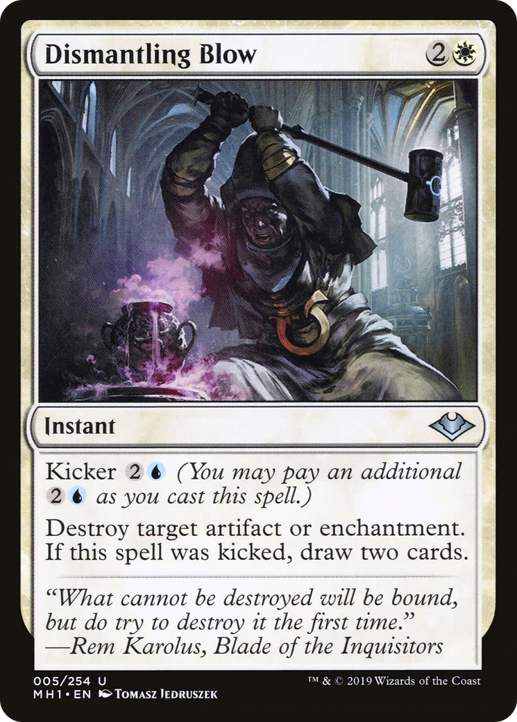 Dismantling Blow (MH1-005)  Foil - Modern Horizons