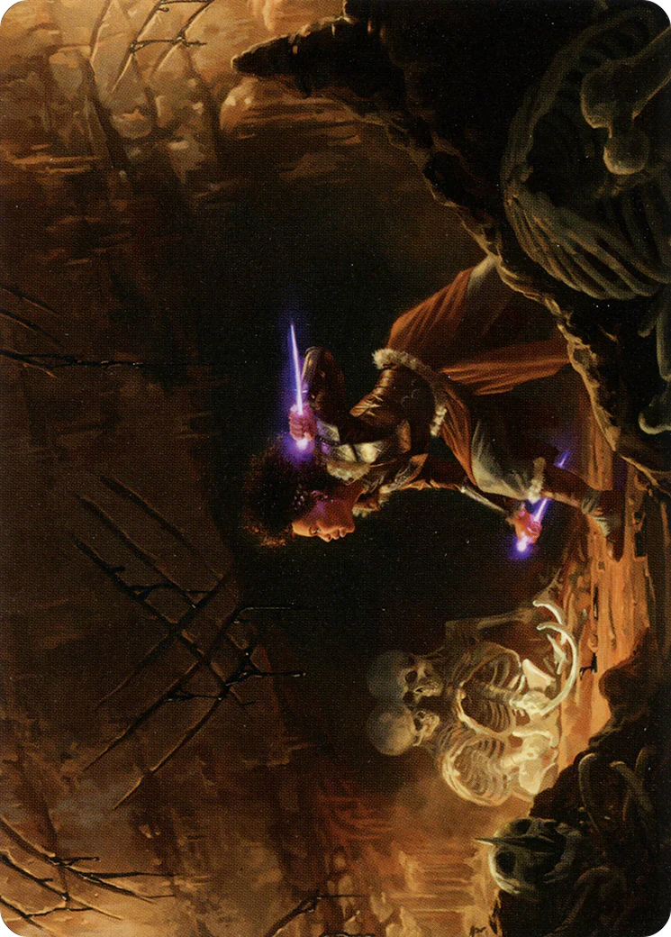 Dogged Pursuit // Dogged Pursuit (ASKHM-021)  - Art Series: Kaldheim (Borderless) - Image 3