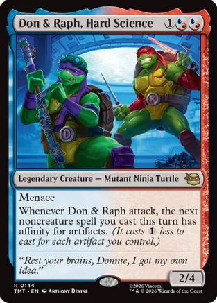 Don & Raph, Hard Science (TMT-144)  - Teenage Mutant Ninja Turtles