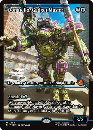 Donatello, Gadget Master (Showcase) (TMT-283)  Foil - Teenage Mutant Ninja Turtles