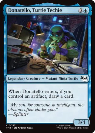 Donatello, Turtle Techie (TMT-037)  Foil - Teenage Mutant Ninja Turtles
