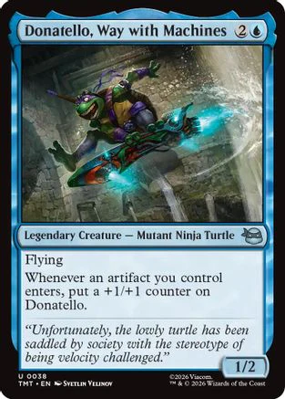 Donatello, Way with Machines (TMT-038)  - Teenage Mutant Ninja Turtles