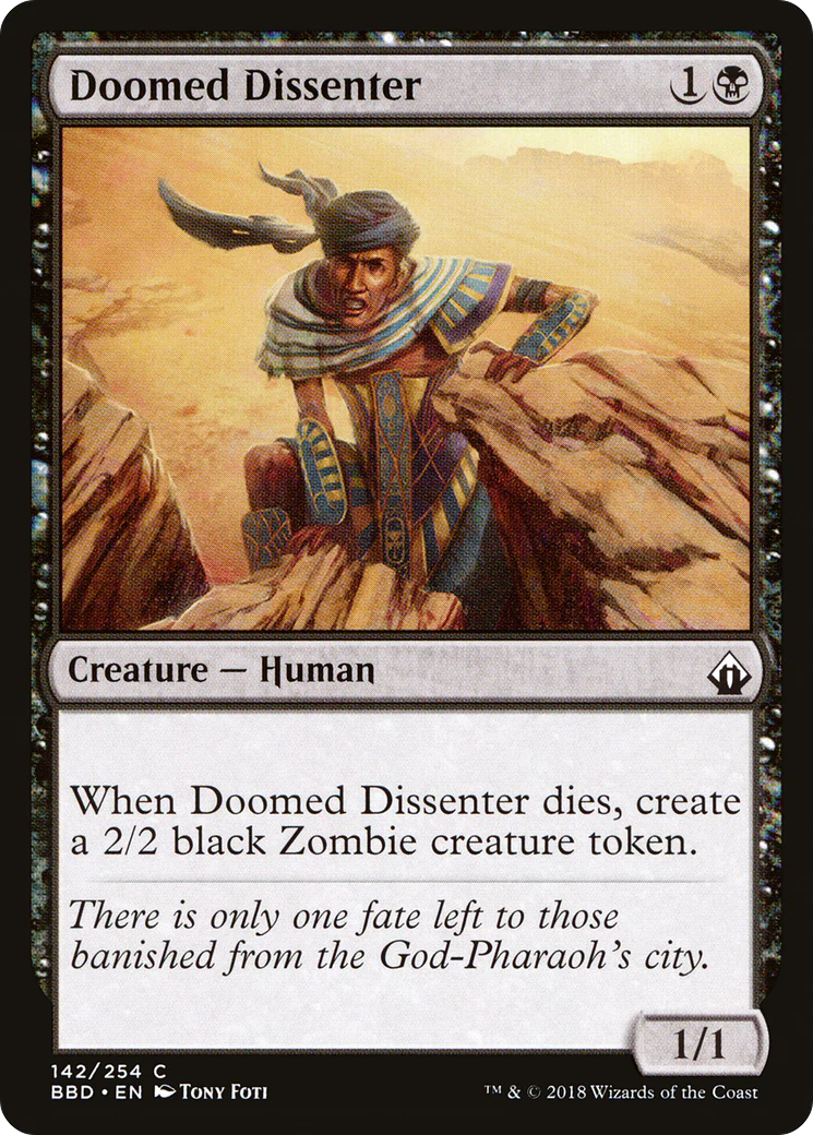 Doomed Dissenter (BBD-142)  - Battlebond