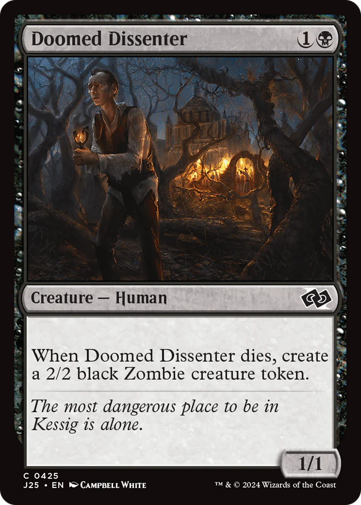 Doomed Dissenter (J25-425)  - Foundations Jumpstart