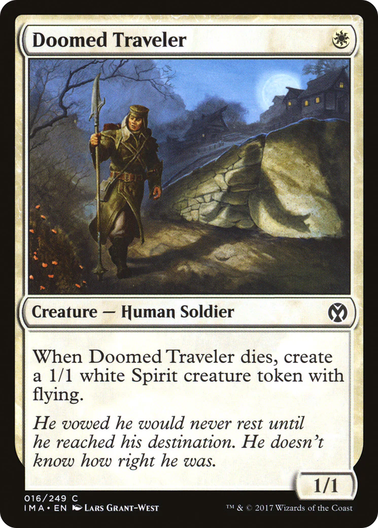 Doomed Traveler (IMA-016)  Foil - Iconic Masters