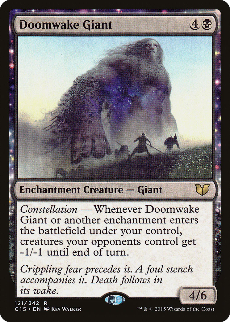 Doomwake Giant (C15-121)  - Commander 2015: (enchantment)