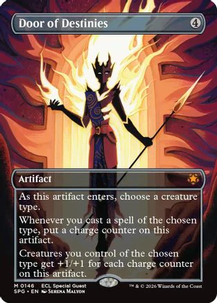 Door of Destinies (Borderless) (SPG-146) Foil - Special Guests