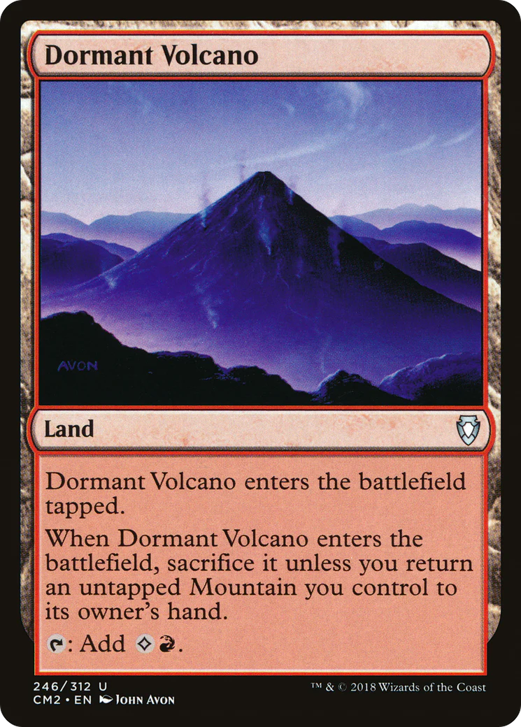 Dormant Volcano (CM2-246)  - Commander Anthology Volume II