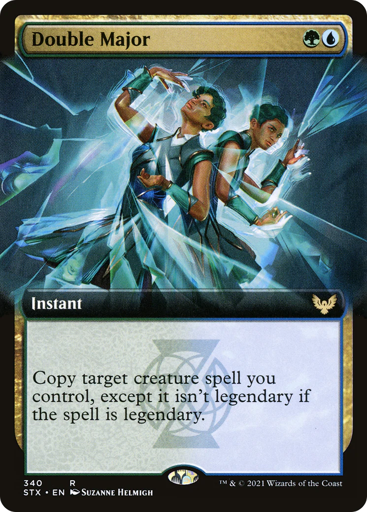 Double Major (Extended Art) (STX-340)  - Strixhaven: School of Mages: (Extended Art)