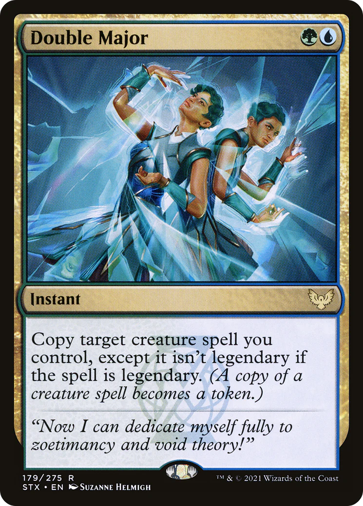 Double Major (STX-179)  Foil - Strixhaven: School of Mages