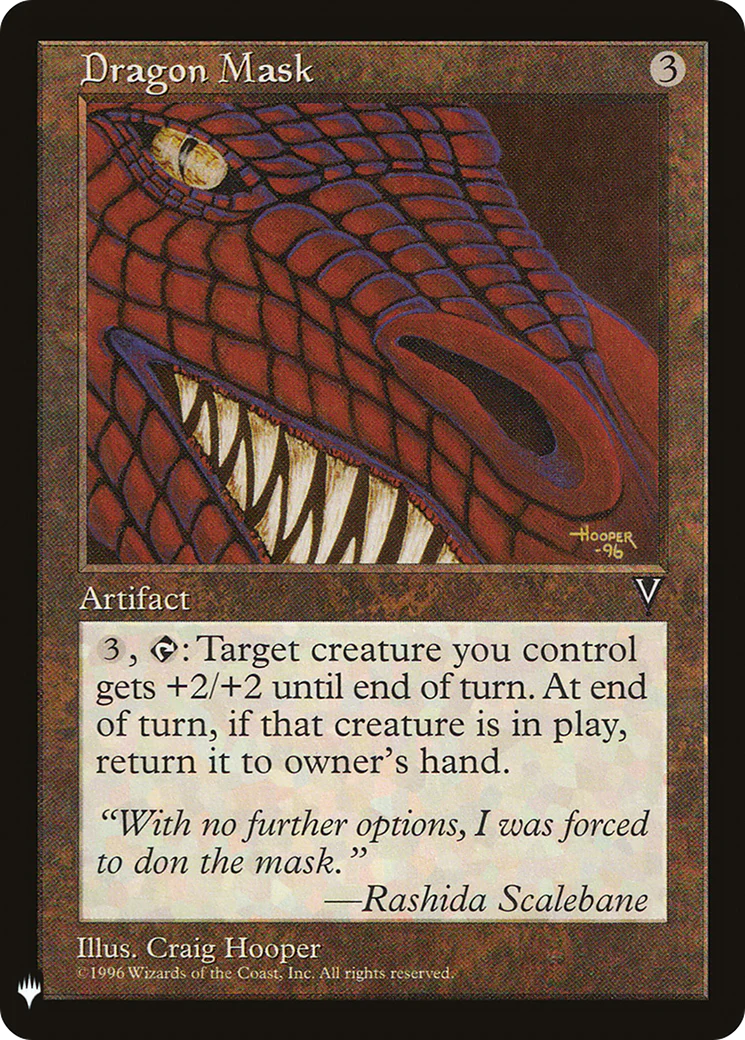 Dragon Mask (LIST-144)  - The List