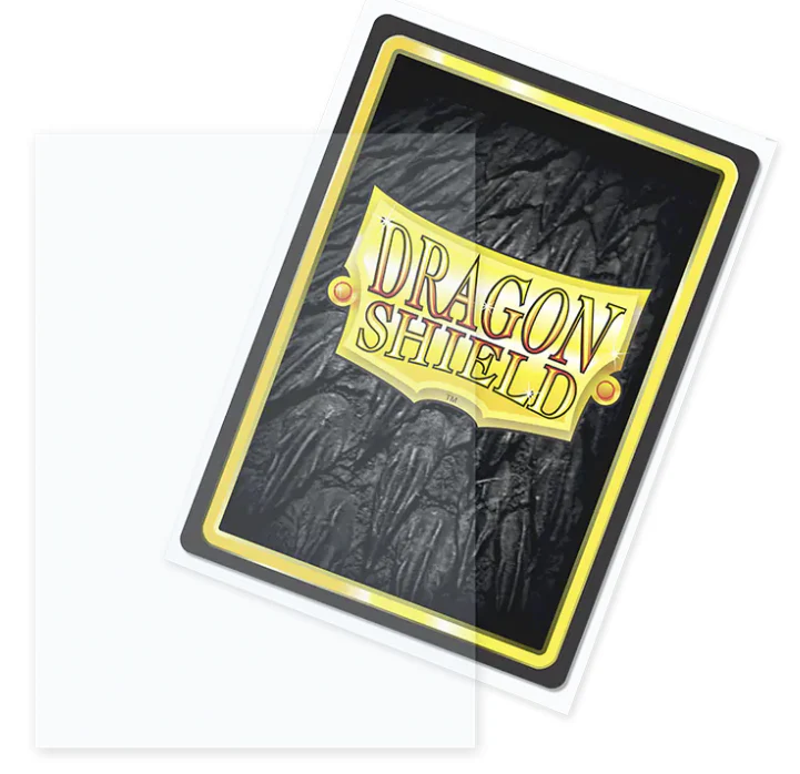 Dragon Shield Standard Matte Clear Outer Sleeves (100ct) - Image 3