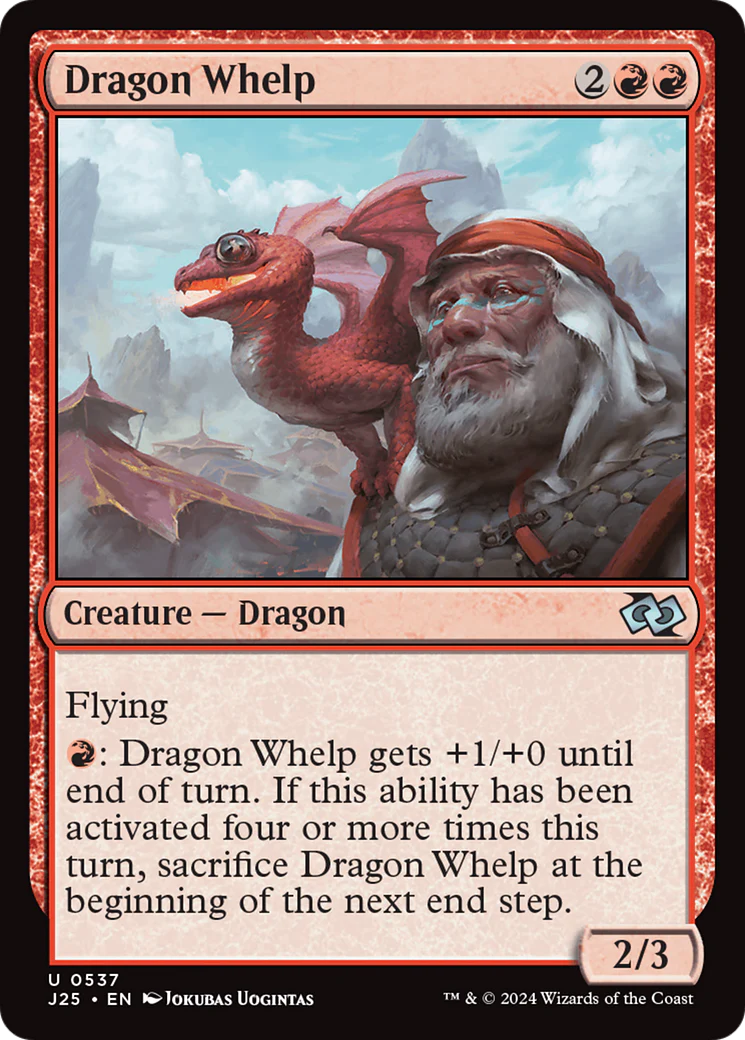 Dragon Whelp (J25-537)  - Foundations Jumpstart