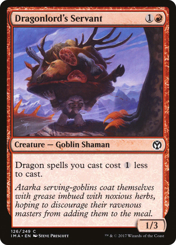 Dragonlord's Servant (IMA-126)  - Iconic Masters