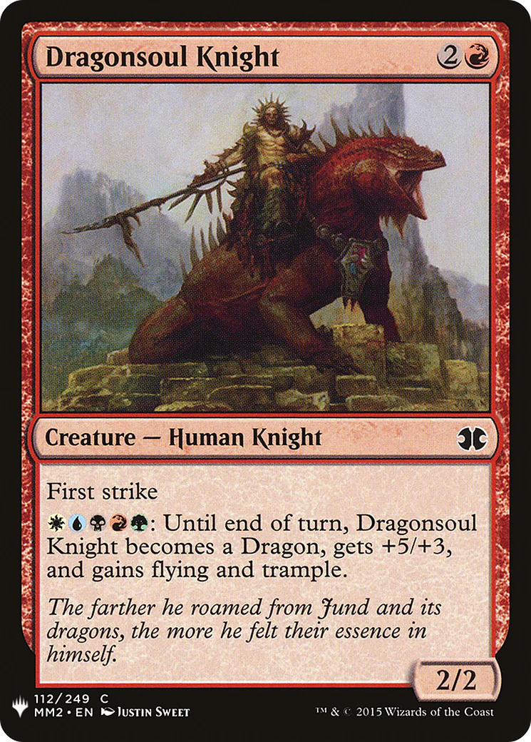Dragonsoul Knight (LIST-112)  - The List