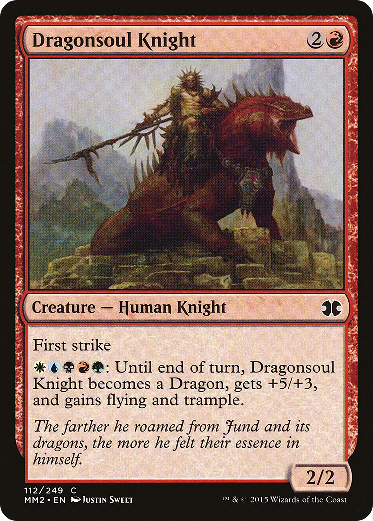 Dragonsoul Knight (MM2-112)  - Modern Masters 2015