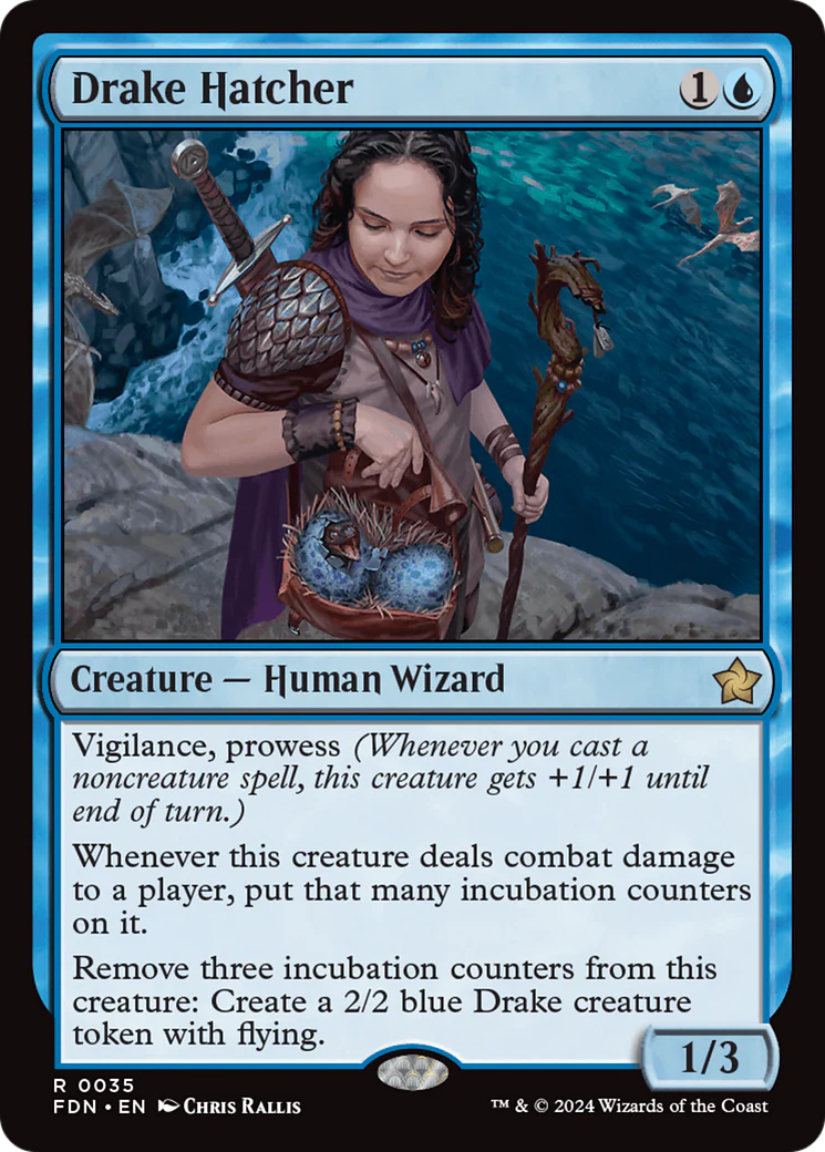 Drake Hatcher (FDN-035)  Foil - Foundations
