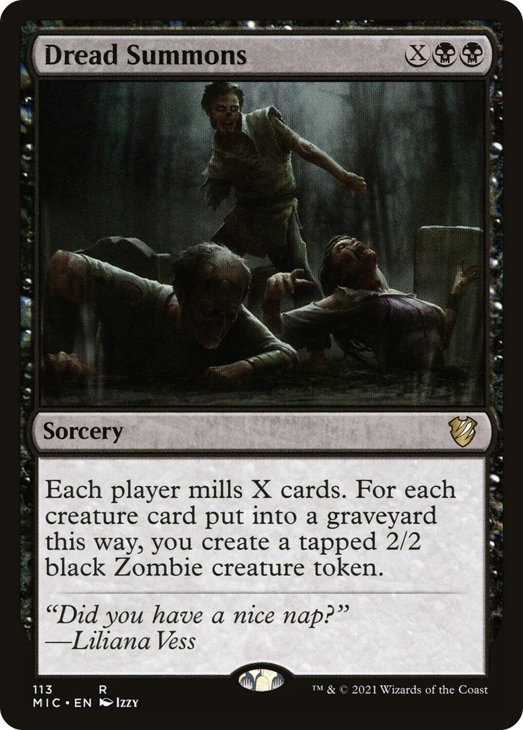 Dread Summons (MIC-113)  - Midnight Hunt Commander