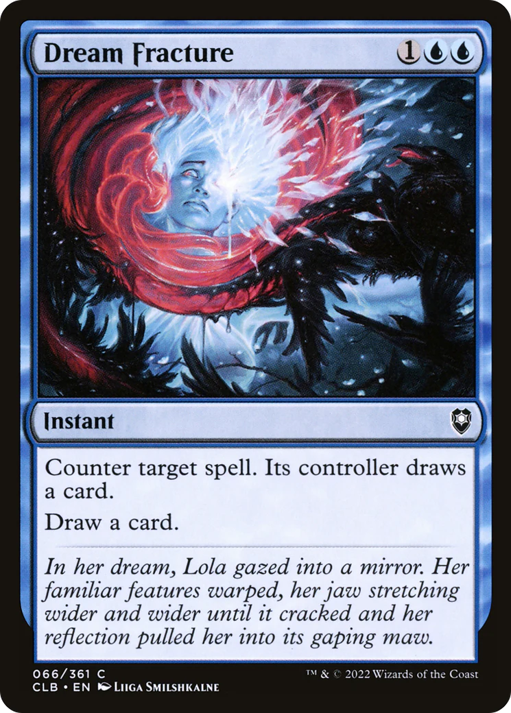 Dream Fracture (CLB-066)  - Commander Legends: Battle for Baldur's Gate