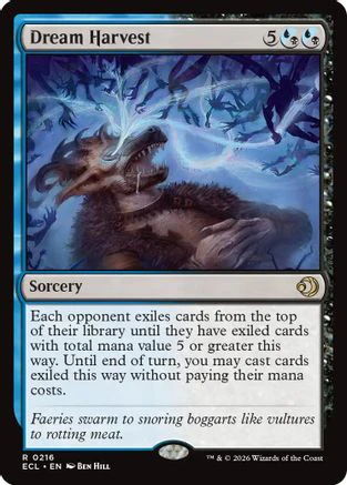 Dream Harvest (ECL-216) Foil - Lorwyn Eclipsed