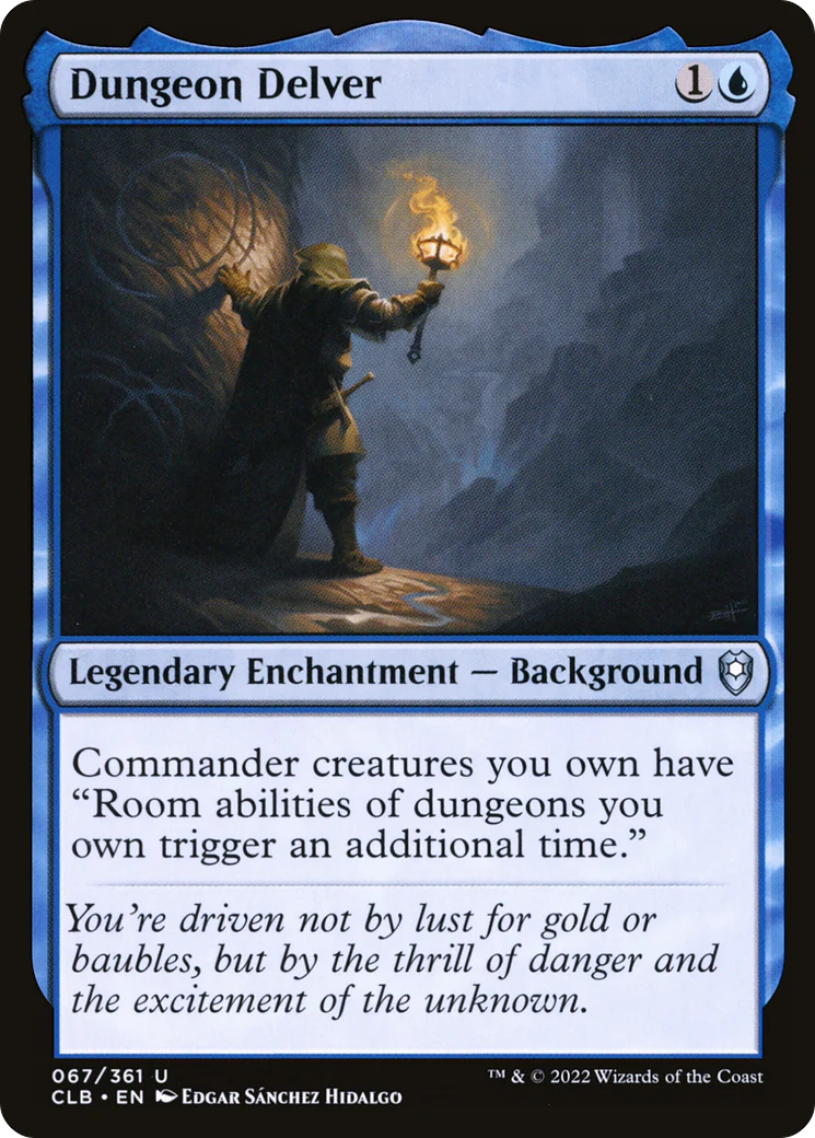 Dungeon Delver (CLB-067)  Foil - Commander Legends: Battle for Baldur's Gate
