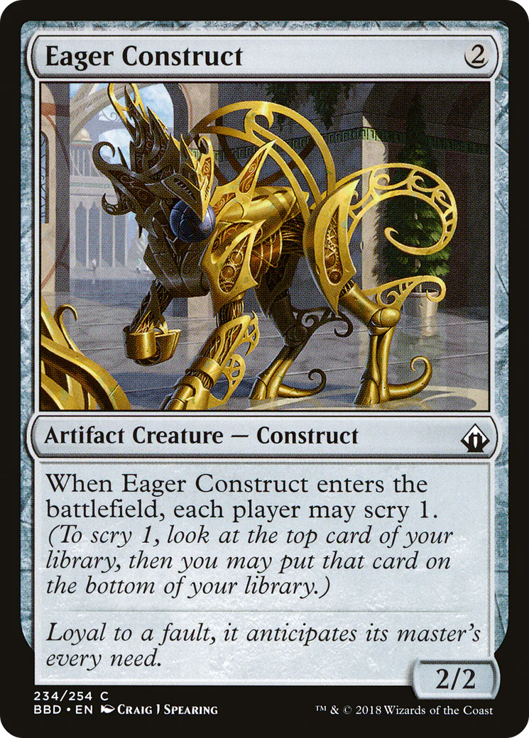 Eager Construct (BBD-234)  Foil - Battlebond