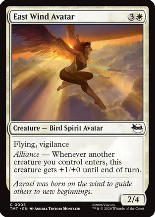 East Wind Avatar (TMT-005)  Foil - Teenage Mutant Ninja Turtles