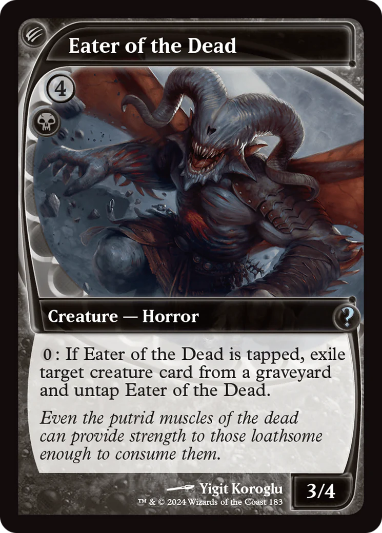 Eater of the Dead (Future Sight) (MB2-183)  Foil - Mystery Booster 2
