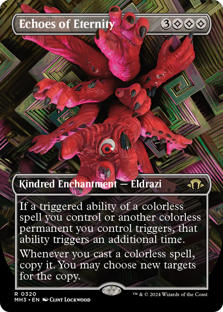 Echoes of Eternity (Borderless) (MH3-320)  Foil - Modern Horizons 3