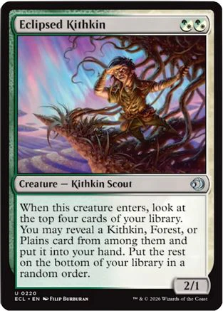 Eclipsed Kithkin (ECL-220) Foil - Lorwyn Eclipsed