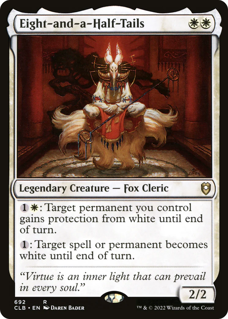 Eight-and-a-Half-Tails (CLB-692)  - Commander Legends: Battle for Baldur's Gate
