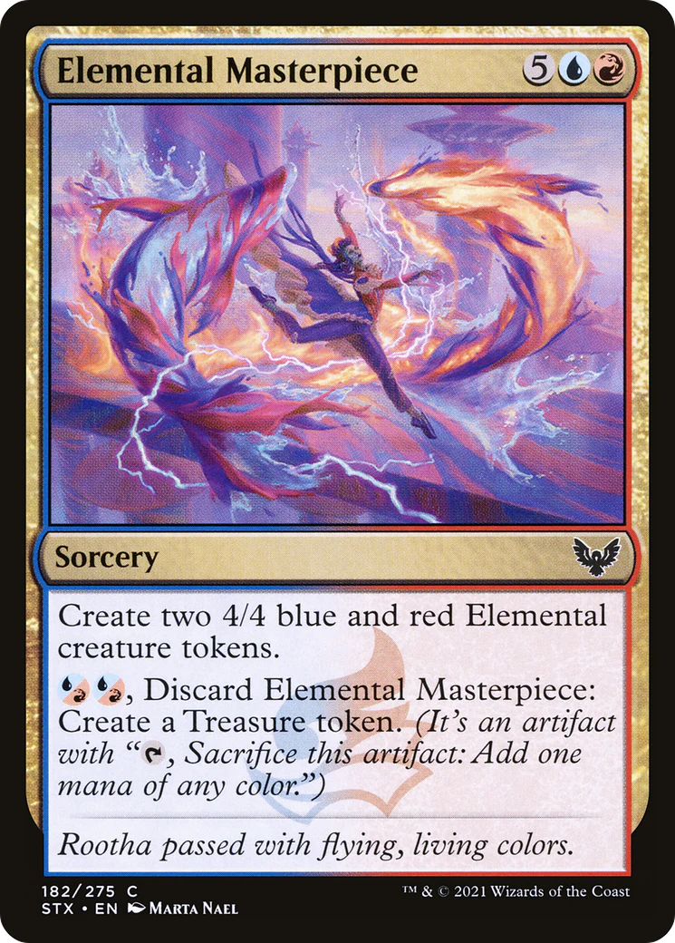 Elemental Masterpiece (STX-182)  - Strixhaven: School of Mages