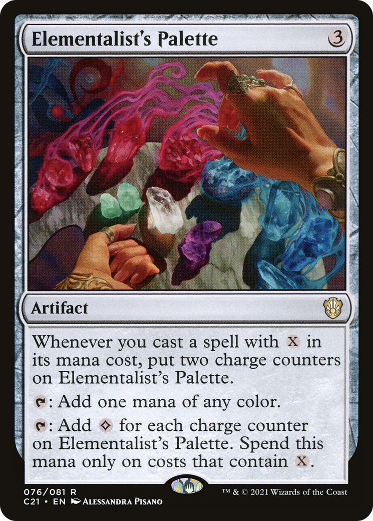 Elementalist's Palette (C21-076)  - Commander 2021