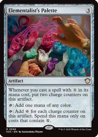 Elementalist's Palette (SOC-346)  - Commander: Secrets of Strixhaven