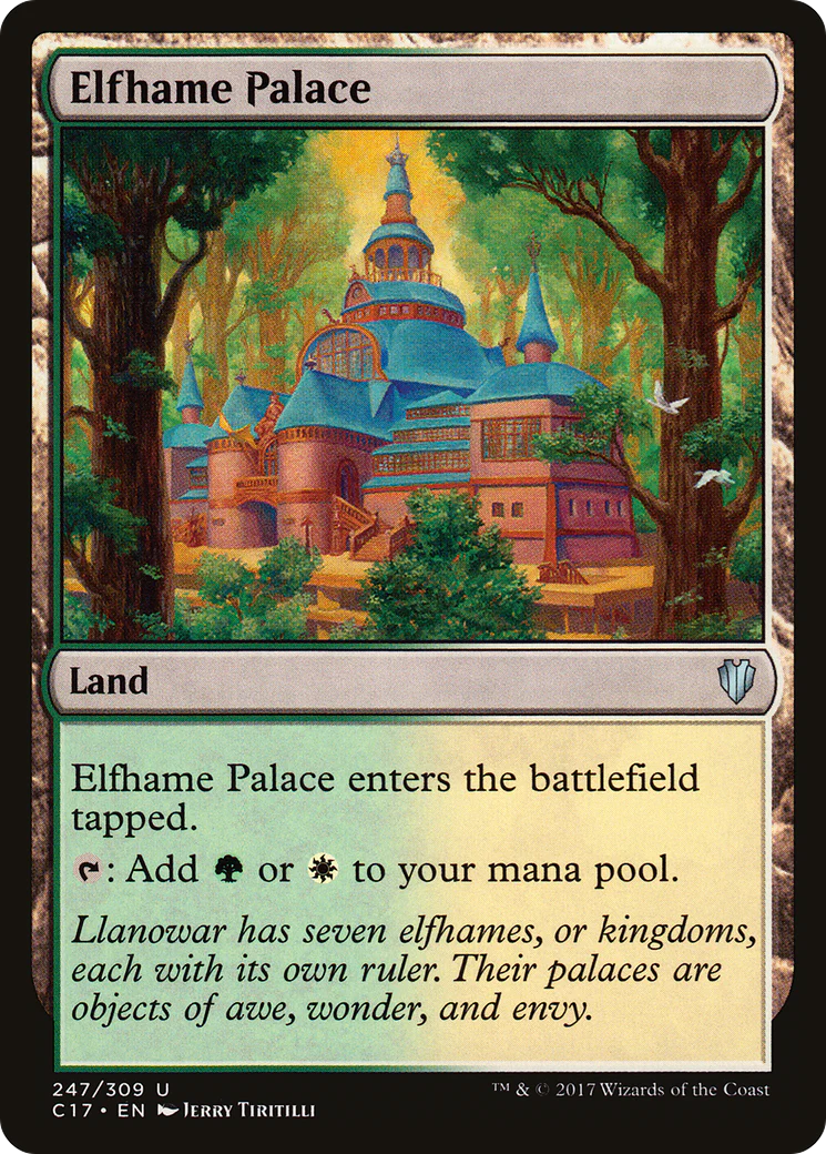 Elfhame Palace (C17-247)  - Commander 2017