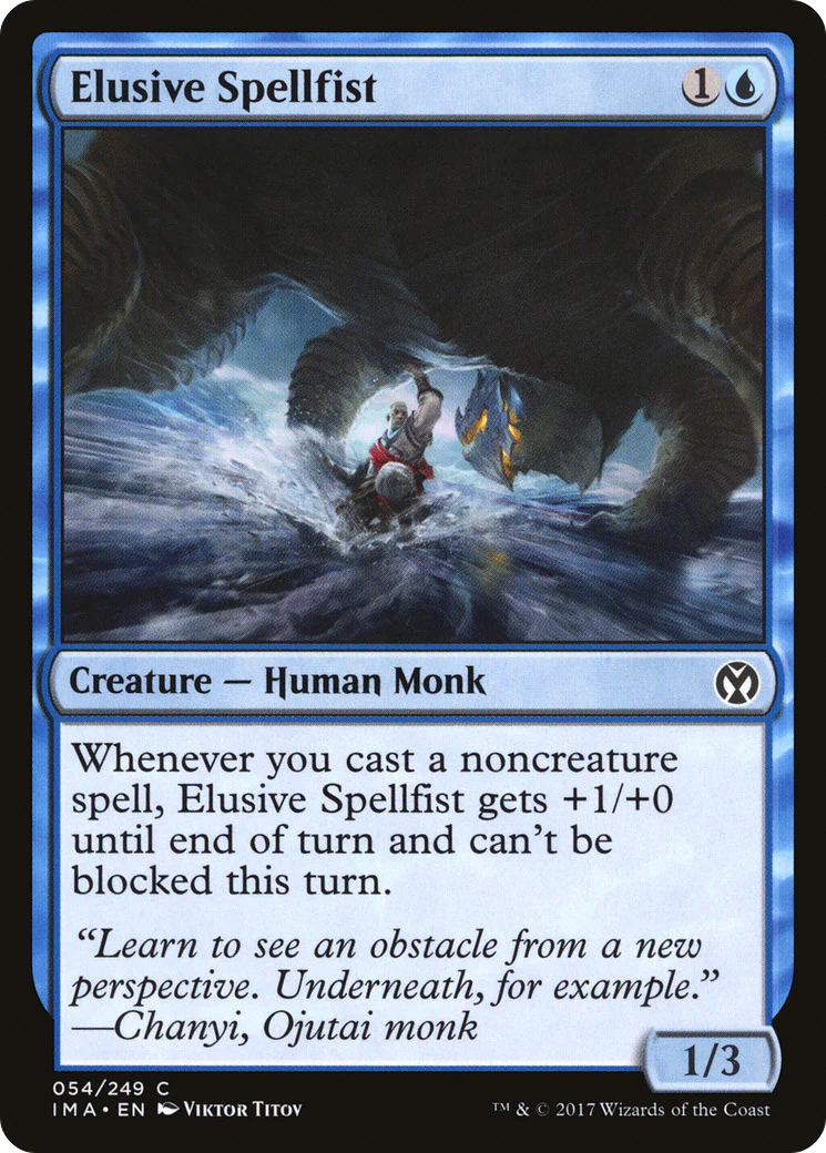 Elusive Spellfist (IMA-054)  - Iconic Masters