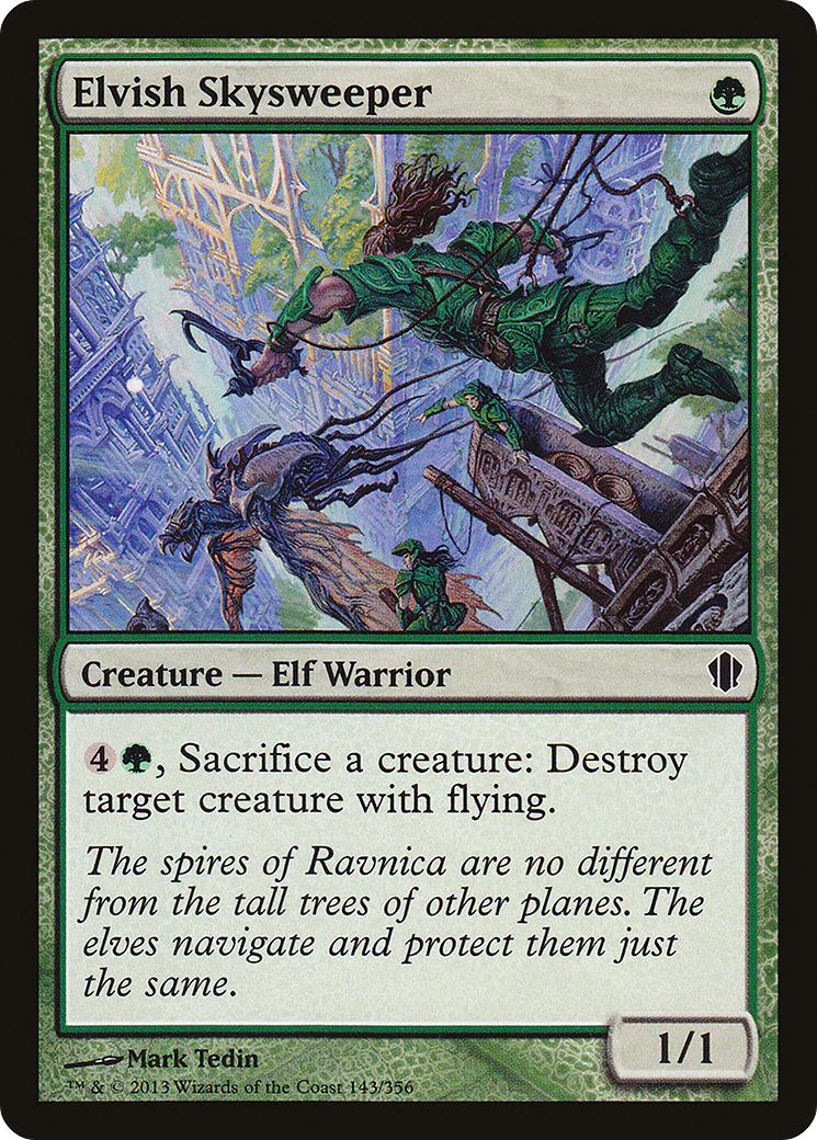 Elvish Skysweeper (C13-143)  - Commander 2013