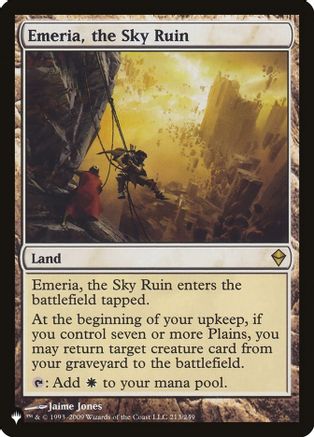 Emeria, the Sky Ruin (LIST-213/249)  - The List Reprints
