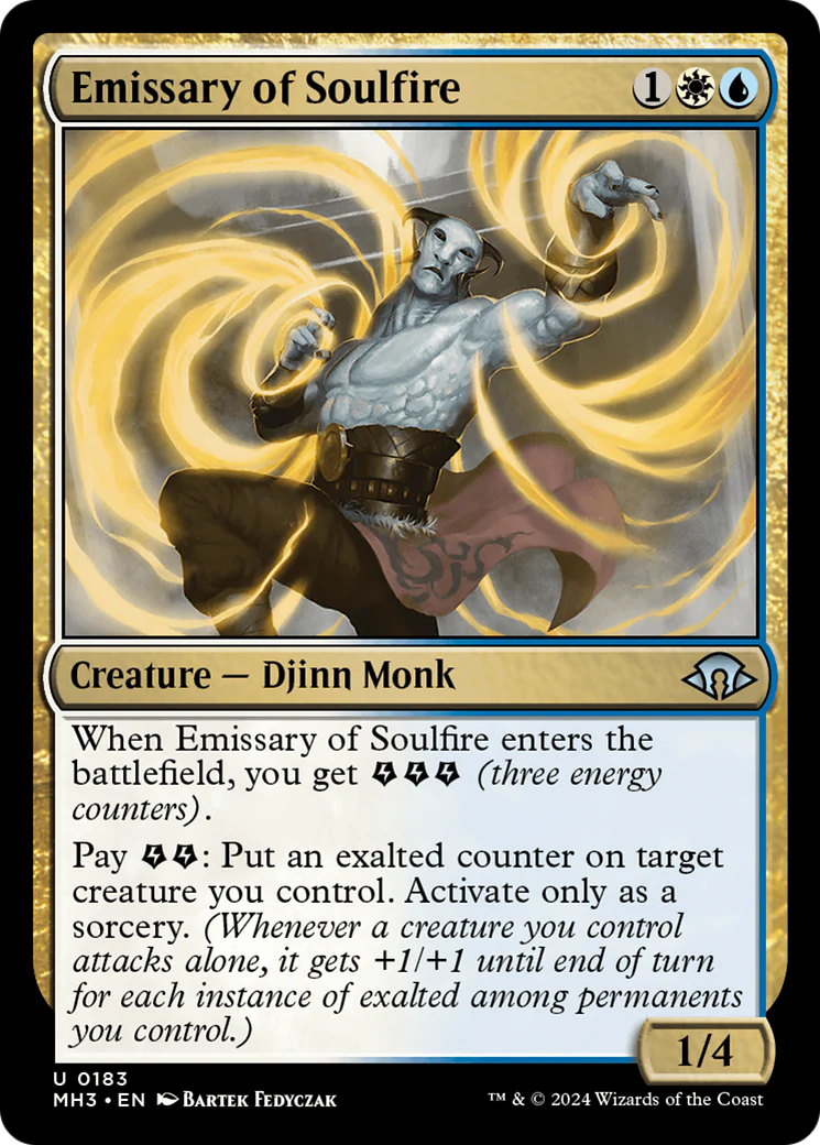 Emissary of Soulfire (MH3-183)  Foil - Modern Horizons 3