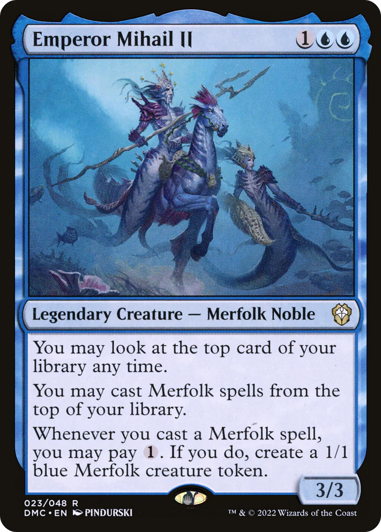 Emperor Mihail II (DMC-023)  - Dominaria United Commander