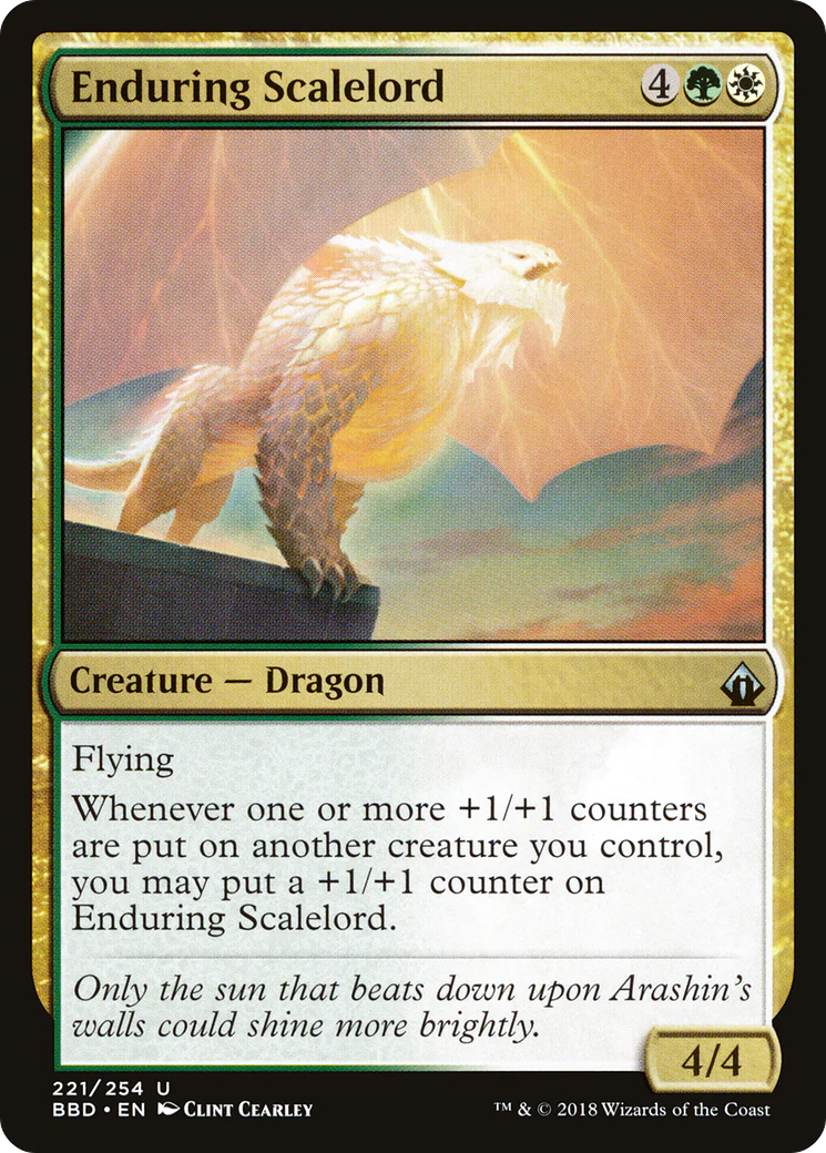 Enduring Scalelord (BBD-221)  - Battlebond