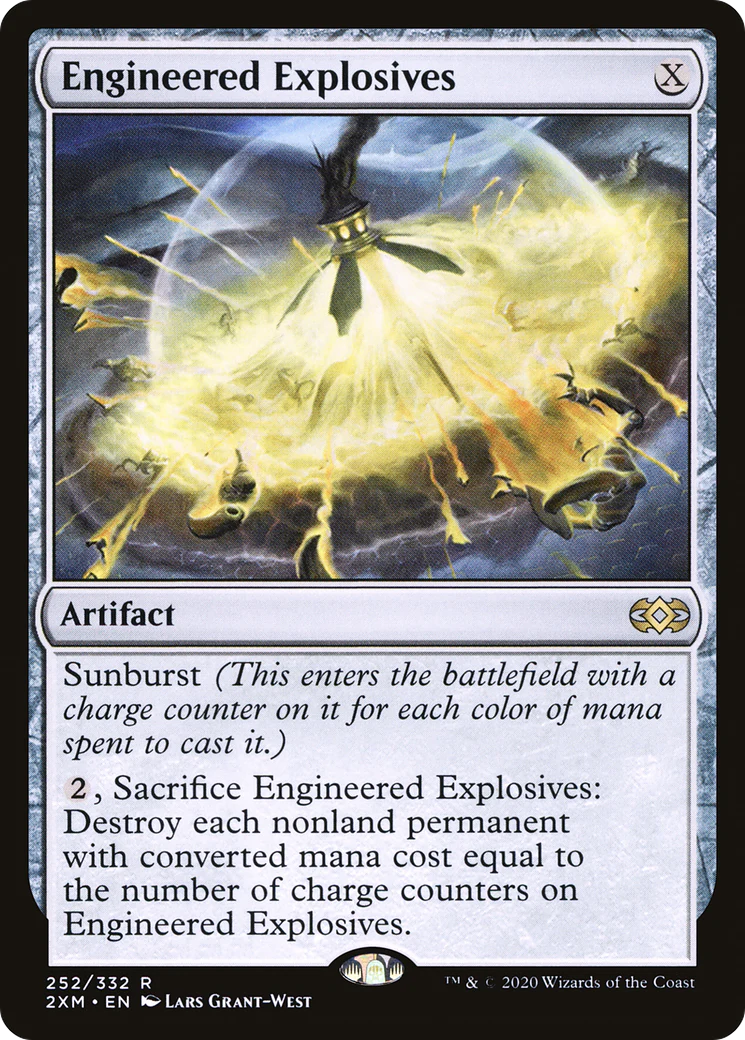 Engineered Explosives (2XM-252) Foil - Double Masters