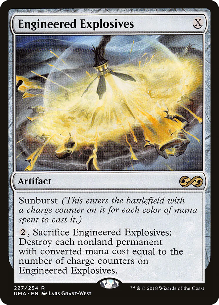 Engineered Explosives (UMA-227) Foil - Ultimate Masters