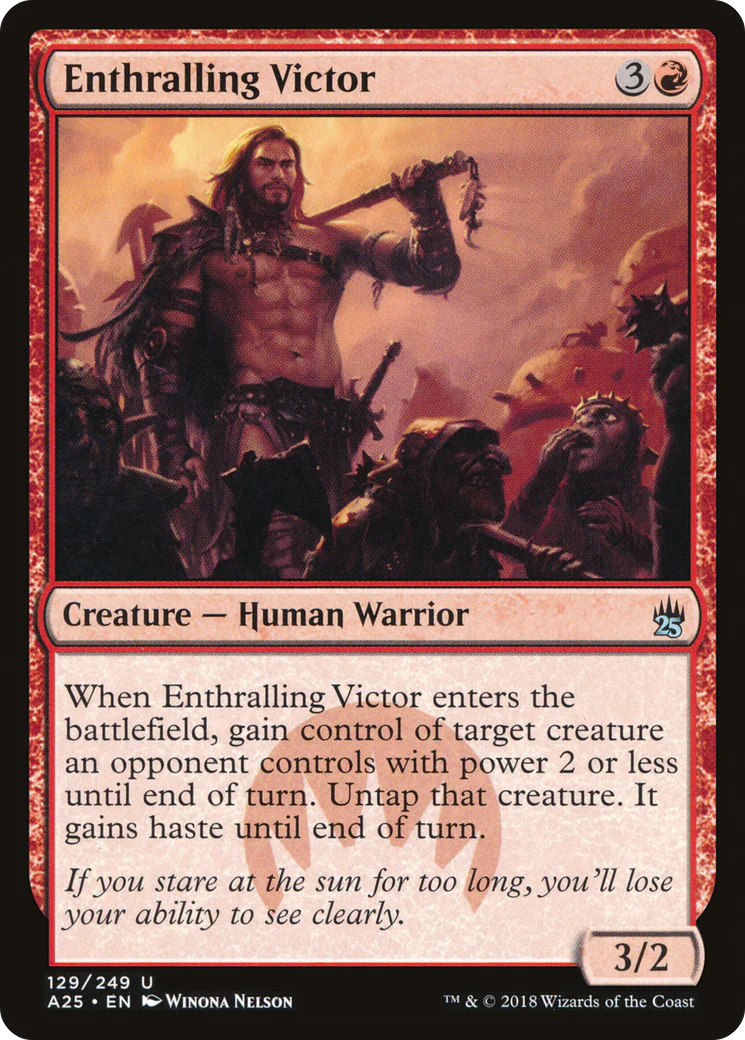 Enthralling Victor (A25-129)  - Masters 25