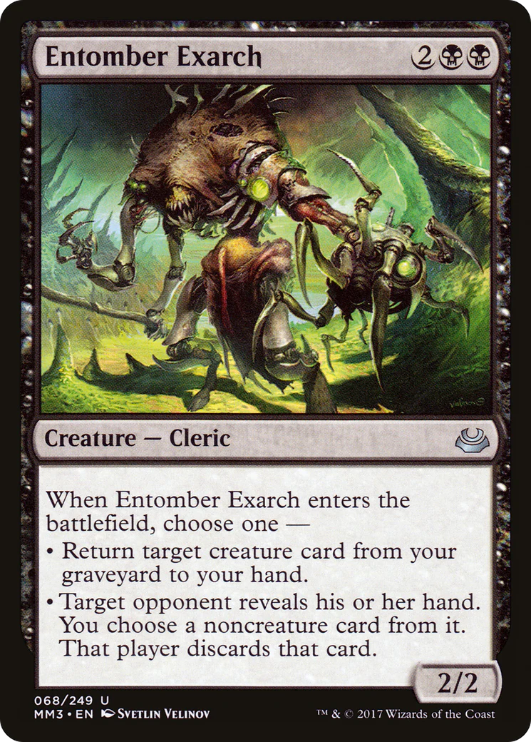 Entomber Exarch (MM3-068)  - Modern Masters 2017