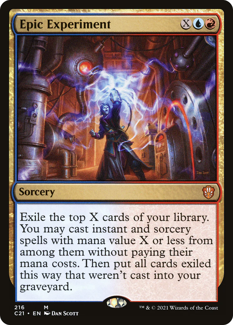 Epic Experiment (C21-216)  - Commander 2021