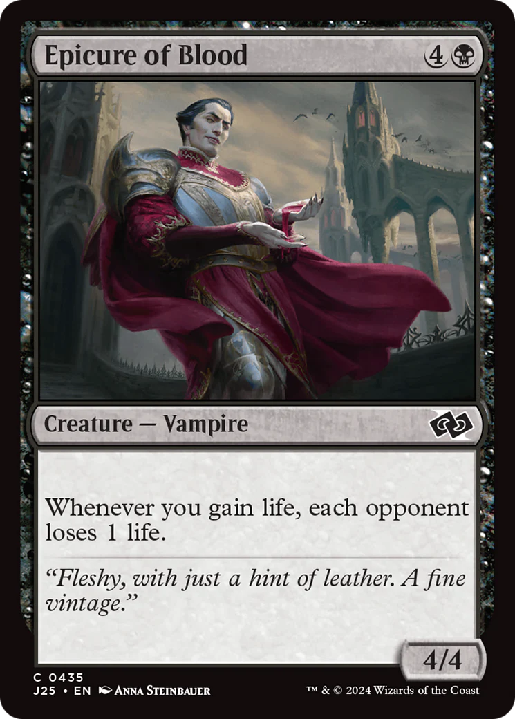 Epicure of Blood (J25-435)  - Foundations Jumpstart